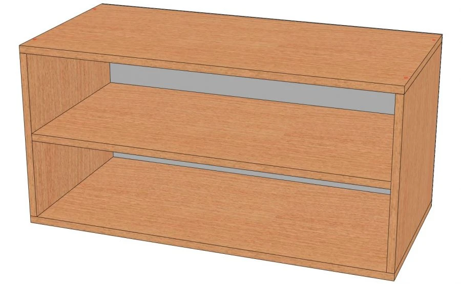 Open Antresol Shelf A-2 - Versatile Storage Solution