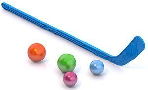 Field Hockey Set (1 Stick + 4 Balls)