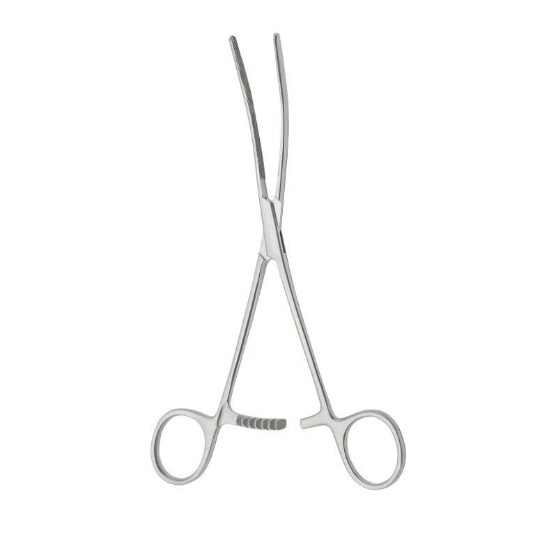 Curved Elastic Children's Intestinal Clamp TЗ-01-326-16,1 - 170 mm