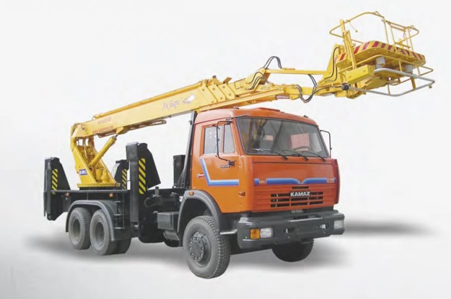 Автогидроподъемник модель АПТ-30 на шасси КАМАЗ-43118, КАМАЗ-5350, КАМАЗ-65115