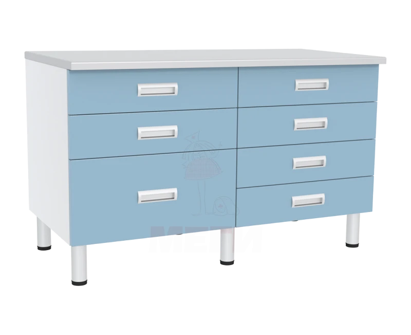 Laboratory Work Table with 7 Drawers SL-04-MSK (SL-04-122)