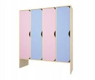 Children's 4-Door Wardrobe for Preschool