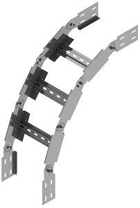 Vertical Hinge Corner Cable Tray KTU 000x00 ZL