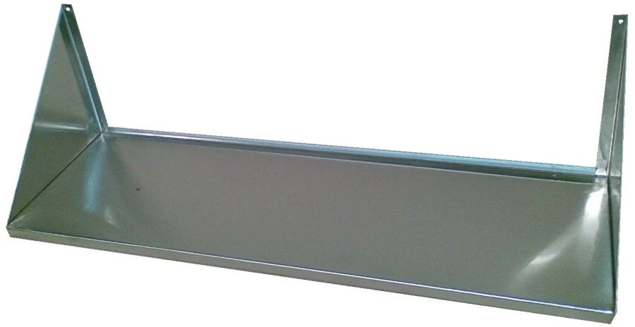 Wall-Mounted Shelf for Food Service Storage