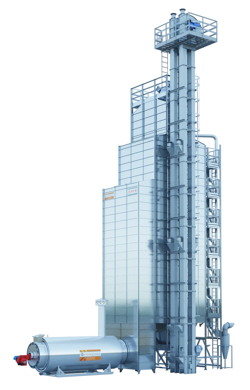 Zlata 40 Modular Grain Dryer with Indirect Heating (Gas)