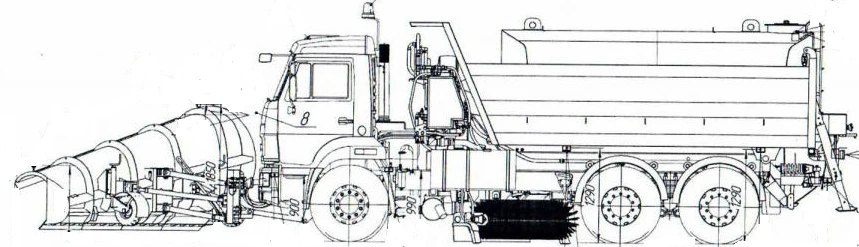 Combined Road Maintenance Machine KO-829C1-01
