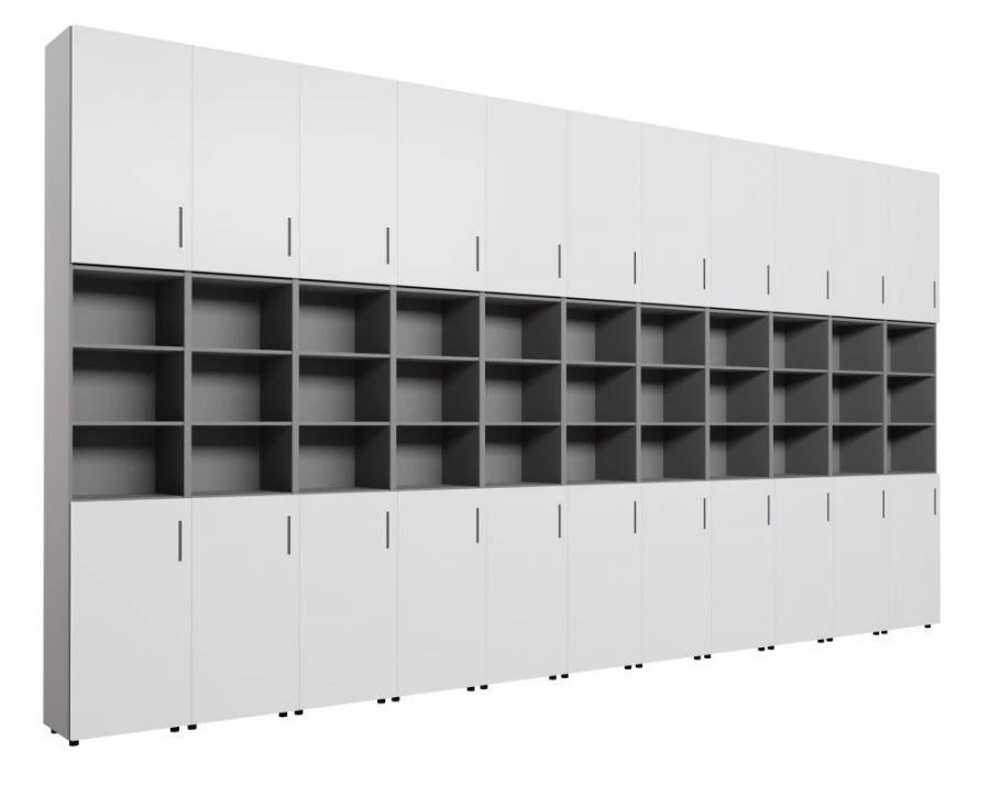 Multi-Section Closed Built-In Cabinet 95734-001