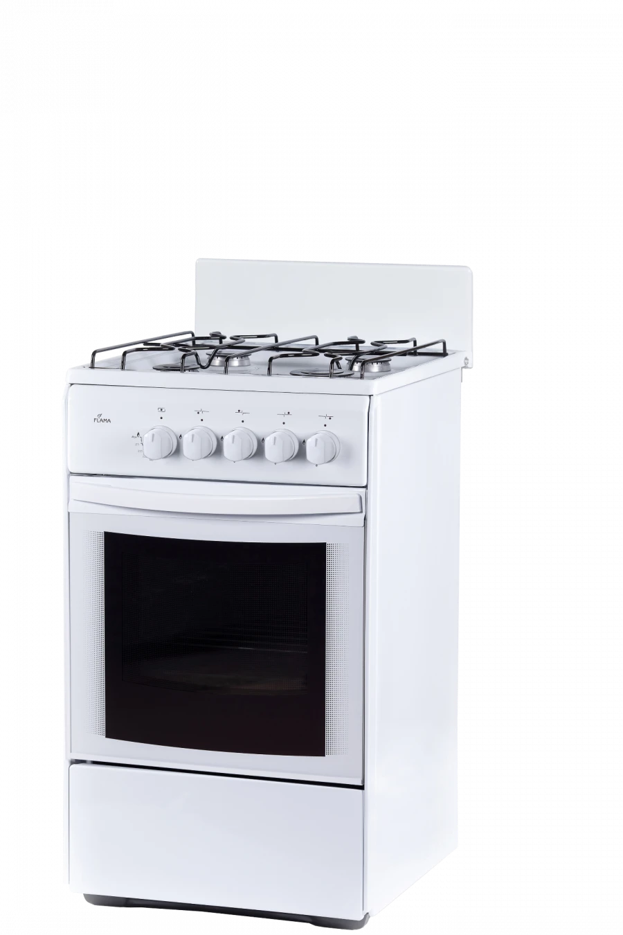 4-Burner Gas Stove with Oven Control - FLAMA RG 24011