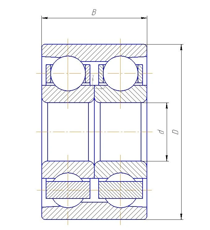Rolling Bearing 6-3286208D-ETU 100/3