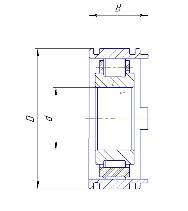 Rolling Bearing 5-272822R1-ETU 100/1