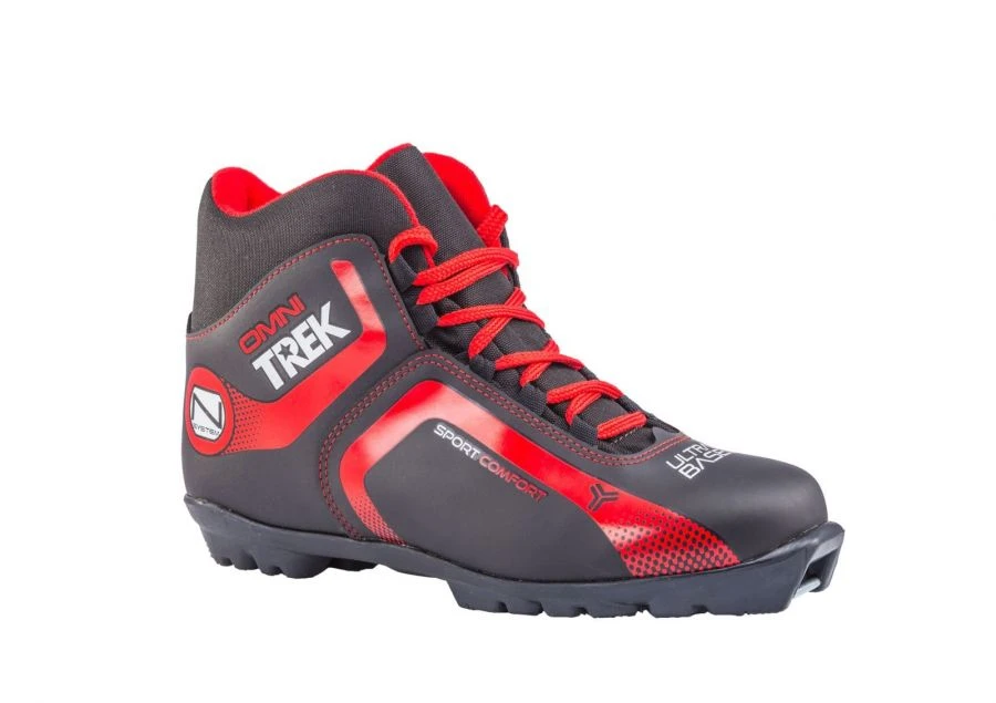 Trek Omni2 Black Ski Boots (Red Logo) Size S