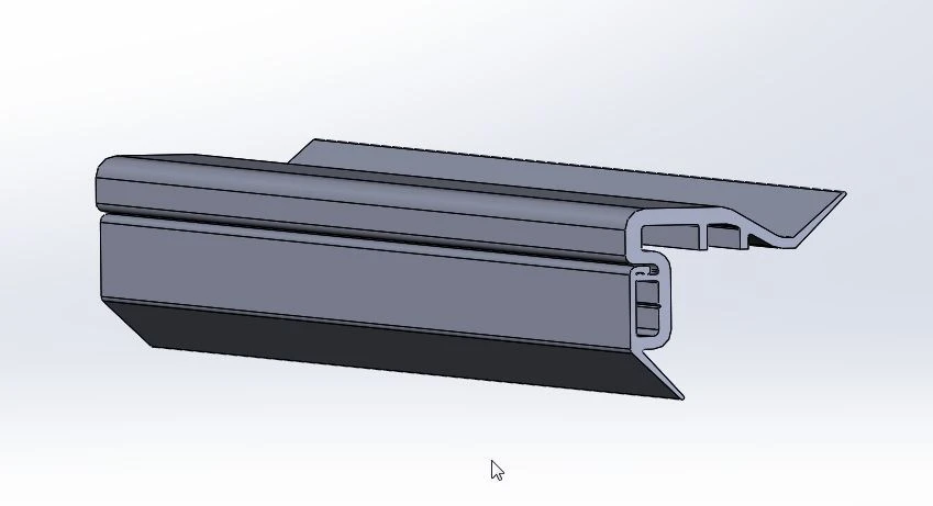 Profile Window Sill for Vehicle Exterior and Interior