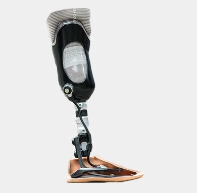 Modular Shin Prosthesis with Microprocessor-Controlled Foot Module