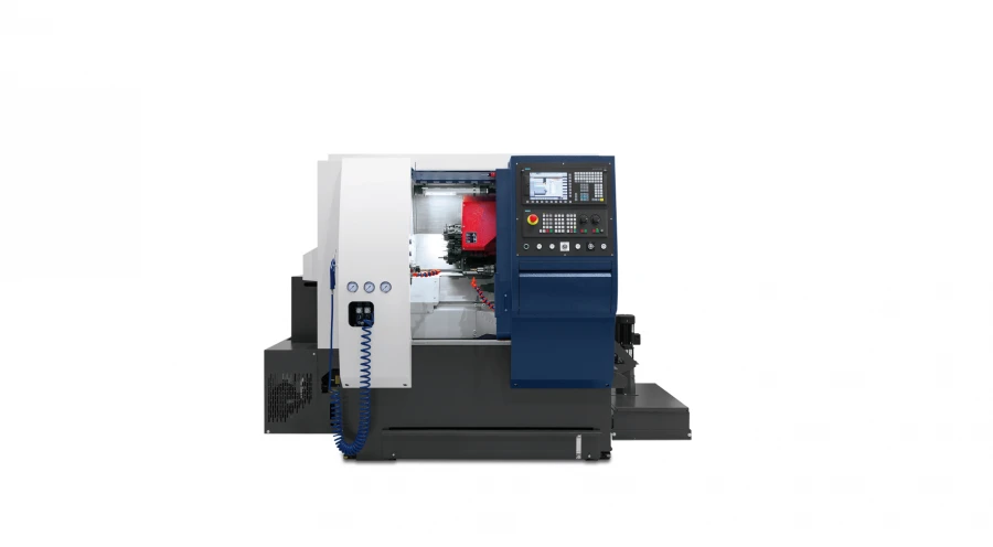 CNC Lathe Machine MT-25 by UNIMATIC with IntNC PRO System