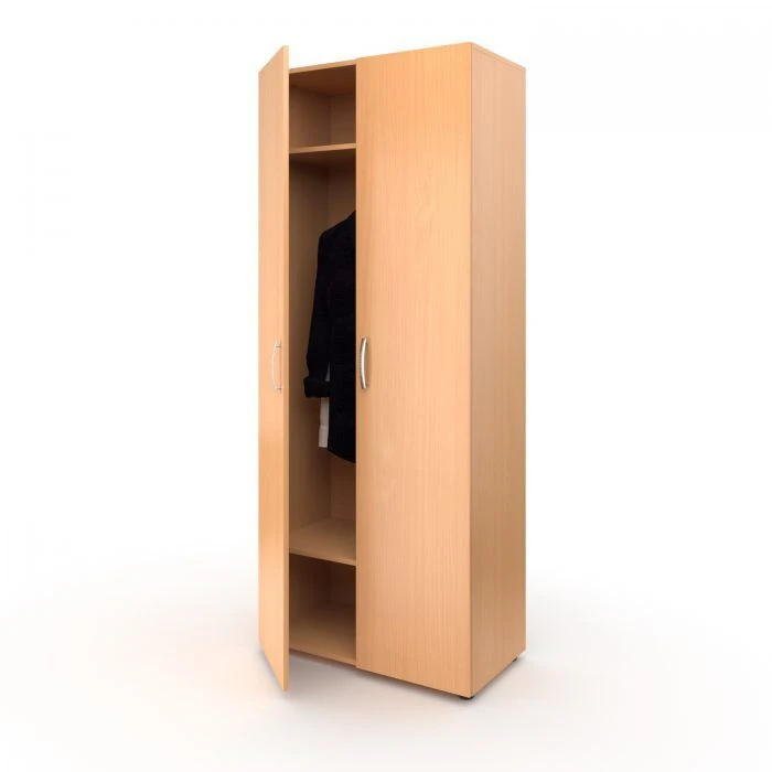 Durable Wardrobe with PVC Edging, 16mm Thick