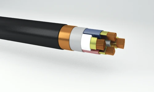 Flame-Resistant Power Cables, Low Smoke and Gas Emission, Copper Conductors, Up to 1 kV, VBSHVN Model