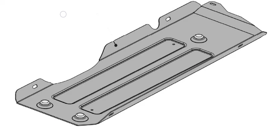 Metal Fuel Tank Protection for Isuzu D-MAX 2021 - AL