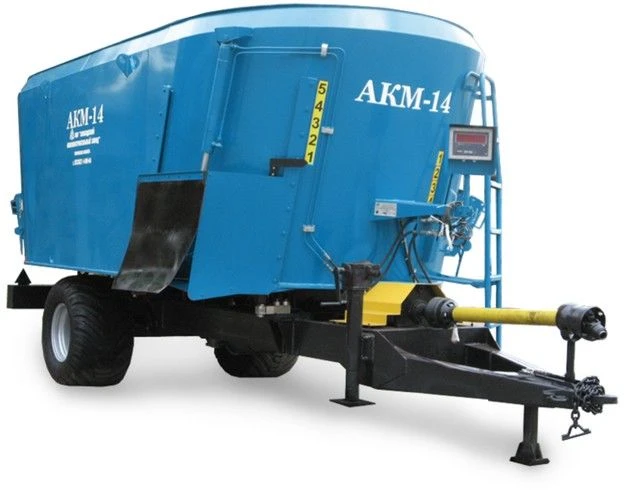 Multifunctional Feed Unit AKM-14 for Cattle Farming