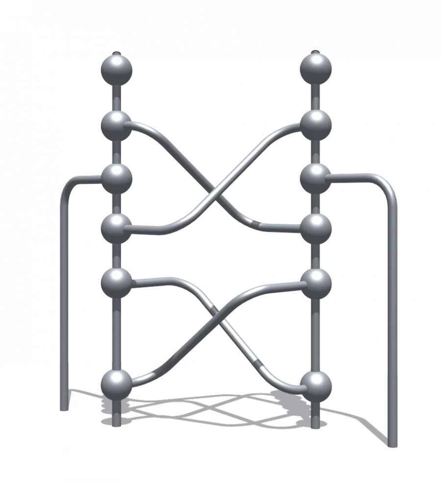 Children's Play Complex for Physical Development Romana 057.03.00