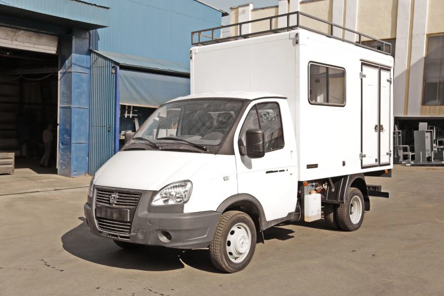Diesel Cargo Trucks Model 3008AF-1, 3008AF-2 on GAZ Chassis