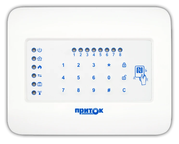 Membrane Keyboard for Instruments Prithok-A-KOP NFC (8)