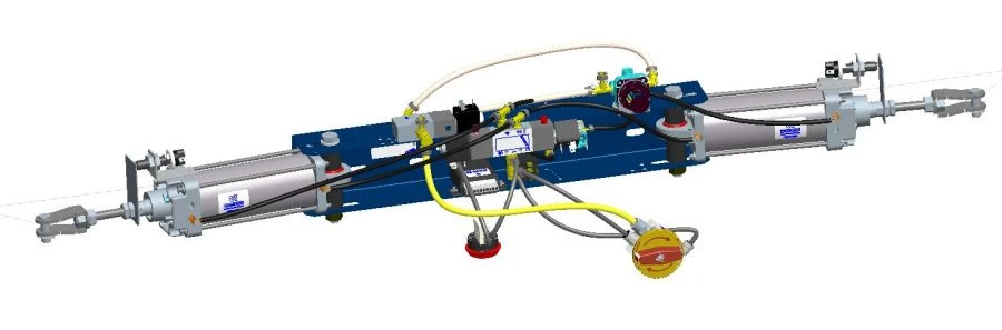 Pneumatic Door Actuator for Vehicles 40N3R63/116T1B077