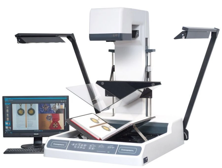 ElarScan A2-400RA Planetary Scanner for Document Scanning