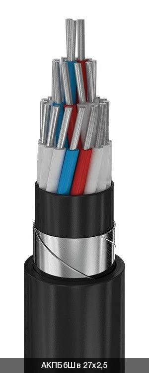 Control Cables AKPBbShv - 2.5 to 10 mm²