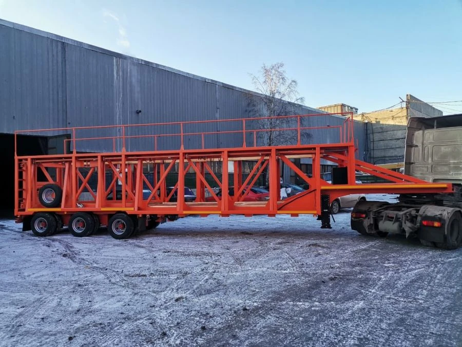 Semi-Trailer 935914 for Heavy and Oversized Cargo Transport