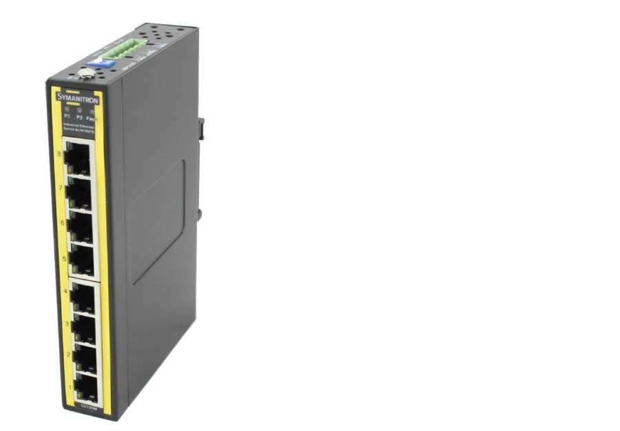 Industrial Switch SWD-80A with 8 Ports 10/100Base-T(X)