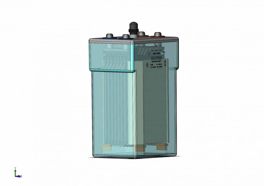 Stationary Lead-Acid Battery 7BП700 (7GroE700)