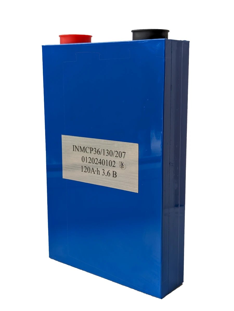 High-Capacity Prismatic Lithium-Ion Battery INMCP36/130/207