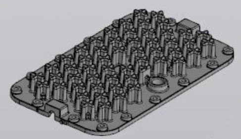 Composite Body Type D for LED Fixtures