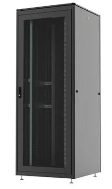 Floor-mounted Telecommunications Cabinet 19'', Optimum Series, Model RECQO-6478-1P-1P
