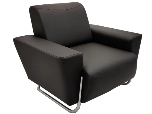 Soft Armchair with Metal Frame - Frant Model