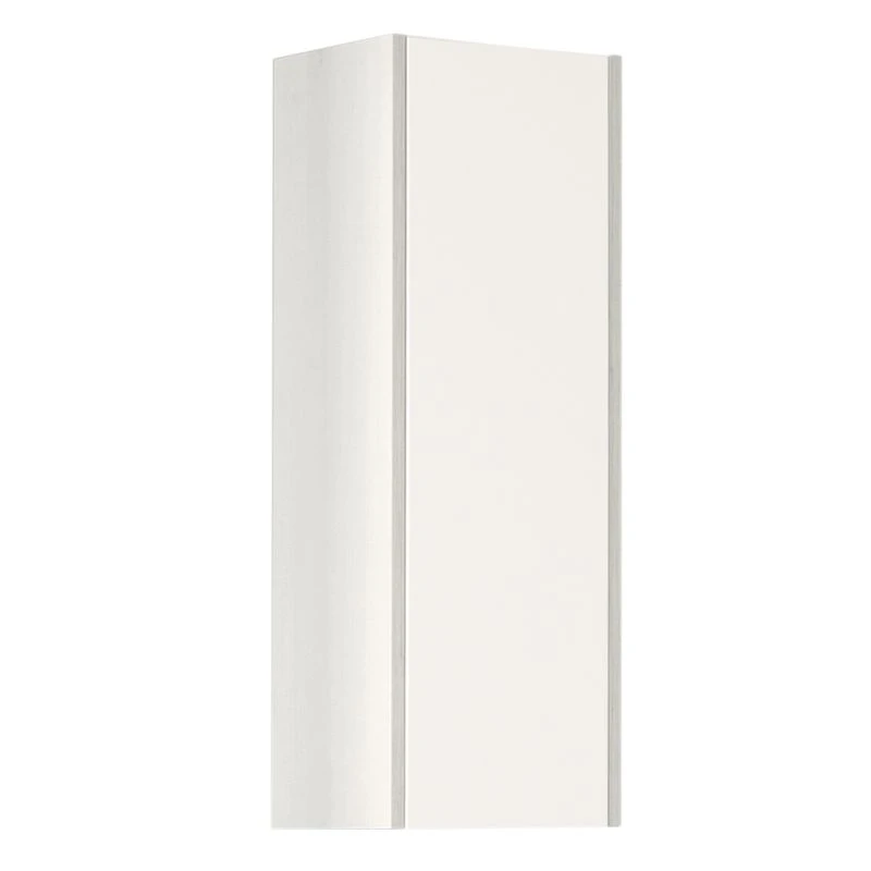 York White Single-Door Wall Cabinet, Bleached Wood 1A171403YOAY01