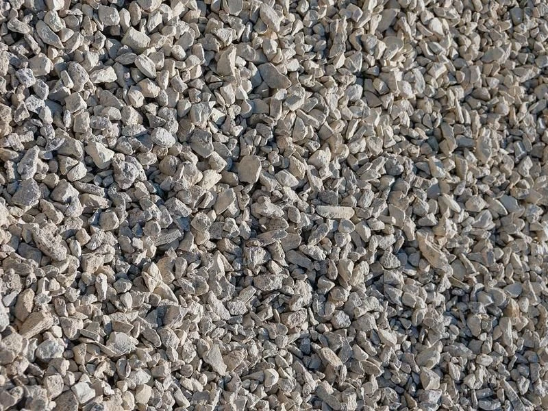 Crushed Stone from Dense Mountain Rocks 5-10mm "Third Hill" Limestone Deposit