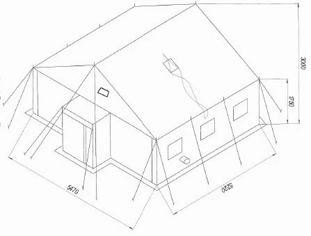 Unified Sanitary Technical Tent UST-56(O)