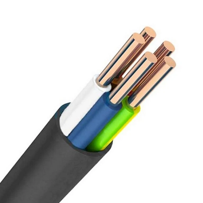 Power Distribution Cable for Energy Transfer 5x1 mm² VVG ng(A)LS