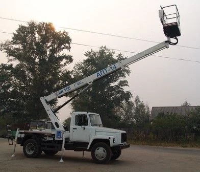 Автогидроподъёмник АГП-14Т ГАЗ-33086 14М 200/250КГ 8.4М