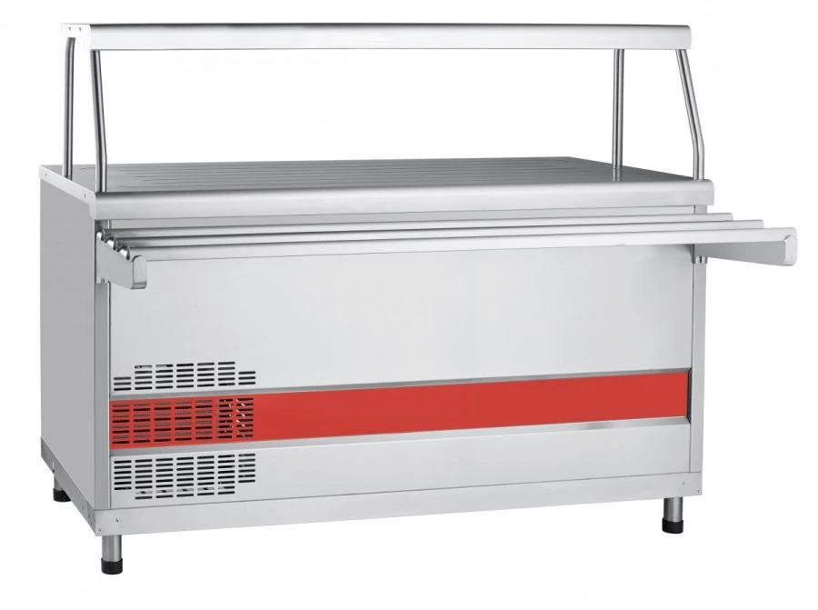 High-Temperature Refrigerated Display Counter with Neutral Cabinet PVV(N)-70KM-01-NSh