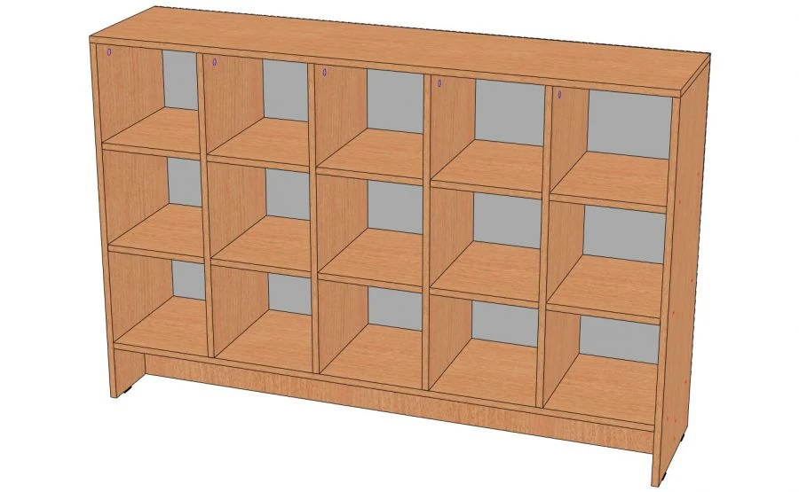 Open Pot Rack for 24 Pots Model SHG