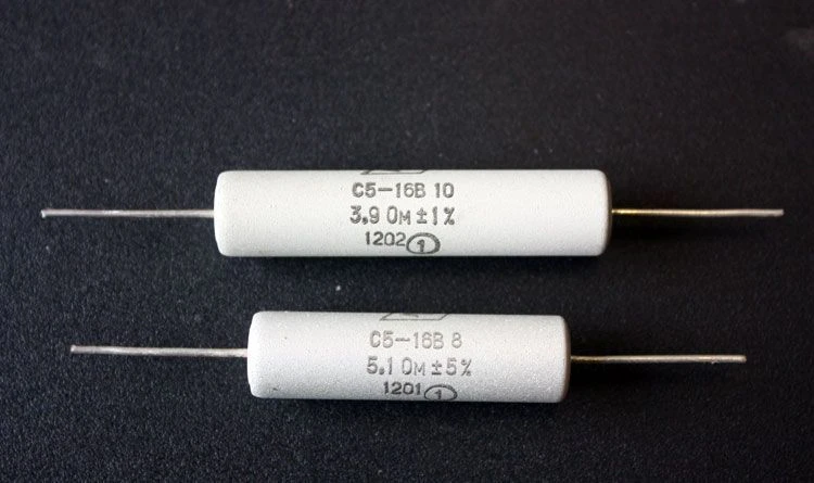 Precision Low-Resistance Wire Resistors C5-16V