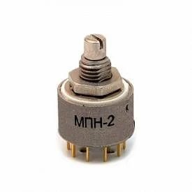 Compact Low-Frequency Rotary Switch MPN-2 9P1N 21 IP48