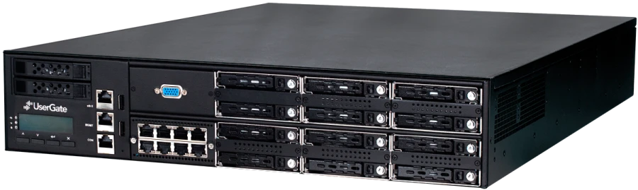 UserGate Log Analyzer F25 - Hardware Platform for Network Control