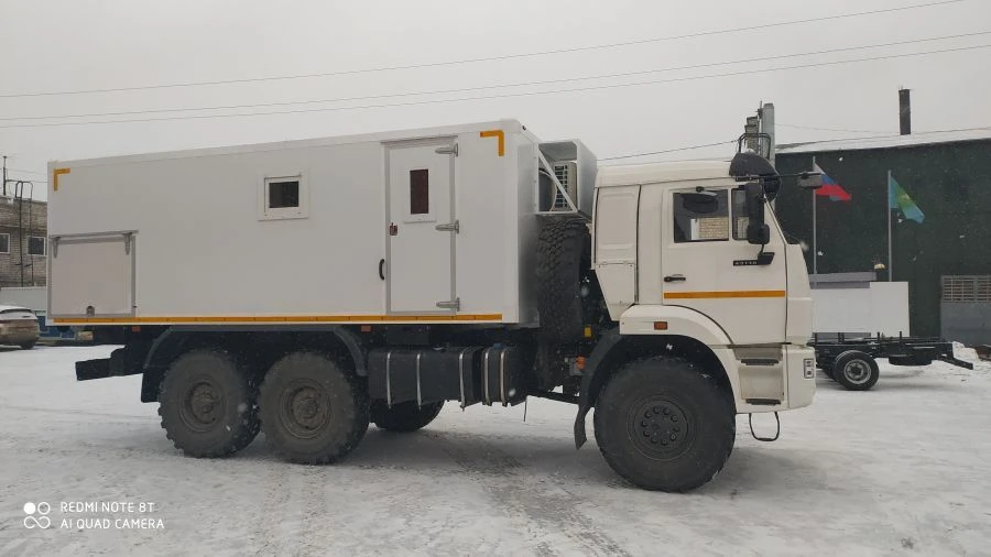Cargo Trucks with Spark Ignition Type 67060, Model 67060L on KAMAZ Chassis 5350