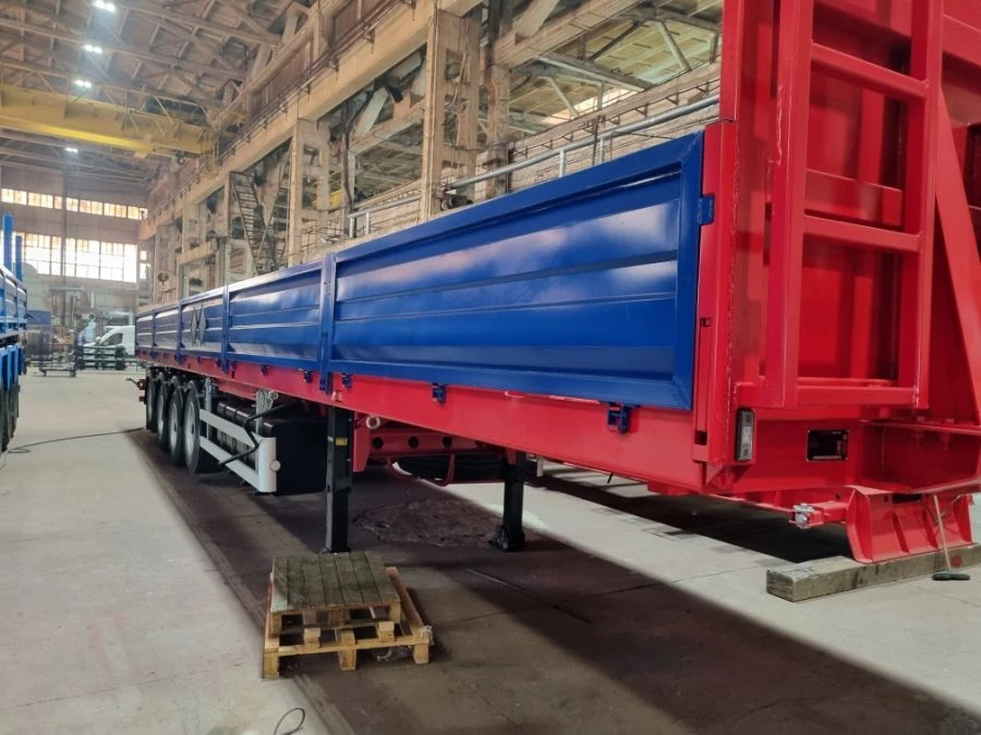Politrans Semi-Trailer 94165-081 with Metal Platform and Side Rails