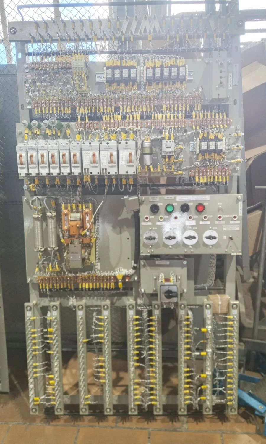 Control Panel P.01.2 U3 for Auxiliary Compressor Management