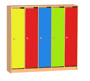 Five-Seat Locker D-1