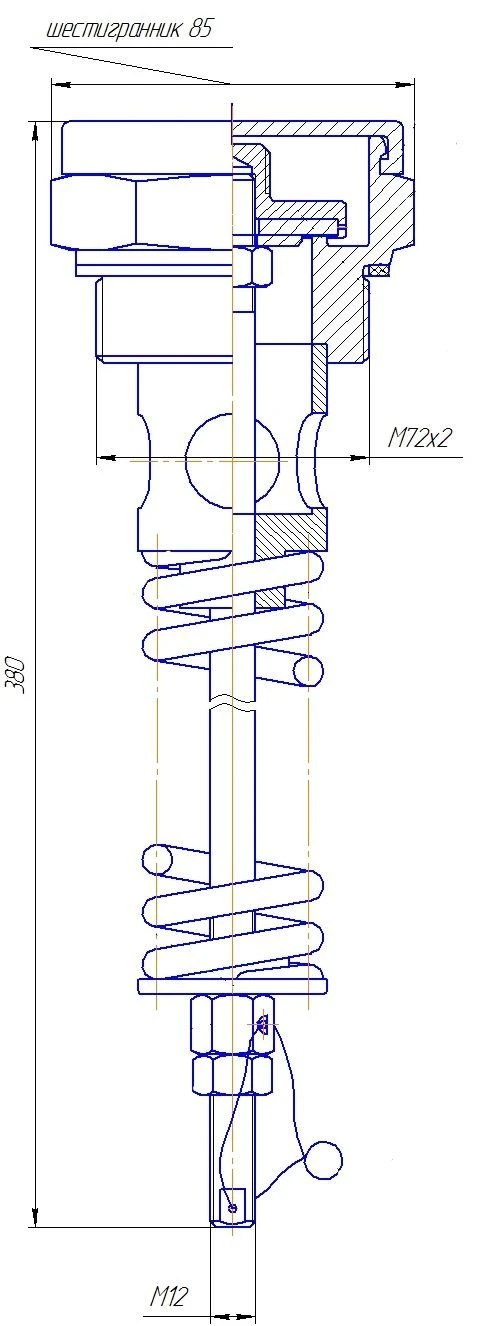GT7-172338 Клапан предохранительный Pp10DN38